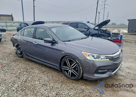 2017 Honda Accord Sport Special Edition z USA, uszkodzony, nr VIN 1HGCR2F18HA247563